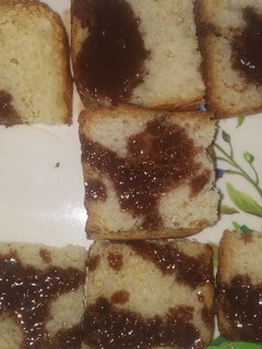 A picture of Chocolate bread toast.