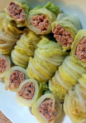 A picture of Chinese Cabbage Wrap.