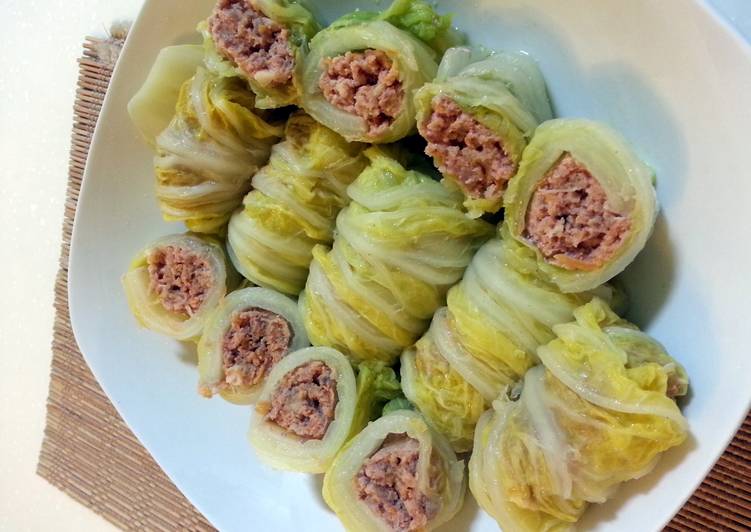 Recipe of Homemade Chinese Cabbage Wrap