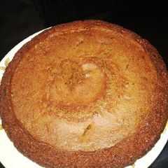 A picture of Choco Mango Cake#4weekschallenge#charityrecipe.
