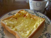 A picture of honey on toast