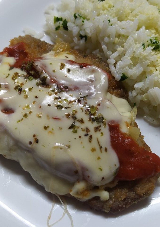 Una foto de Milanesas a la Napolitana