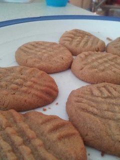 A picture of Flour-Free Peanut Butter Cookies.