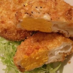 A picture of Easy and Cheap Deep-Fried Eggs (for Bento).