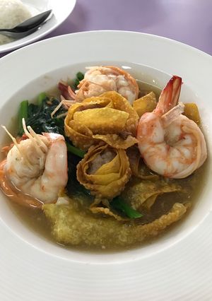 รูปของ เกี้ยวกุหลาบราดหน้า