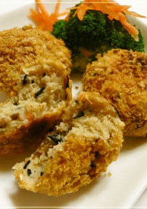 A picture of Quick, Easy Okara Croquettes.