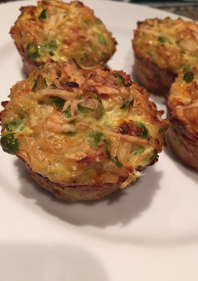 Una foto de Muffins de risotto