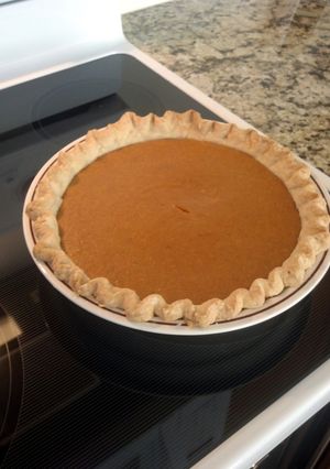 A picture of Sweet Potato Pie.