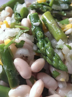 A picture of Bean and Asparagus Salad.