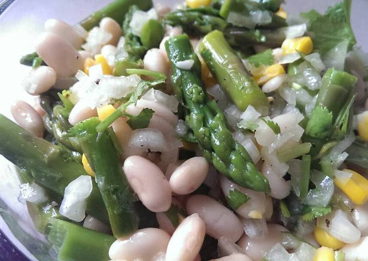 Recipe of Award-winning Bean and Asparagus Salad