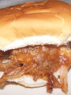 A picture of Bbq Pulled Pork Sandwich.