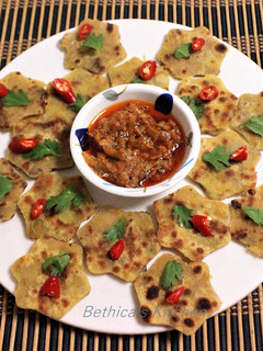 A picture of Aloo Paratha.