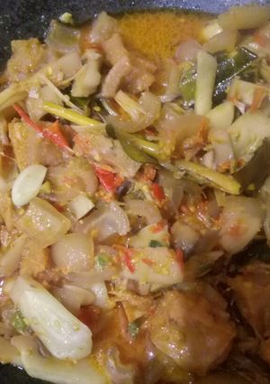 Foto resep Sayur krecek nangka with kikil sambalado
