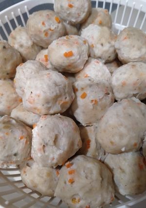 Foto resep Bakso Ayam Wortel Super Kenyal