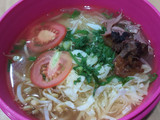 Soto ayam kampung simple
