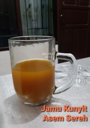 Foto resep Jamu Kunyit Asem Sereh