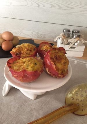 Foto di Fior di frittatine con patate e crudo