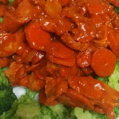 A picture of Gochujang Pork.