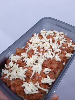 Foto resep Spaghetti Bolognese Kornet Homemade