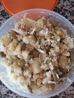 Una foto de Ensalada de habichuelas