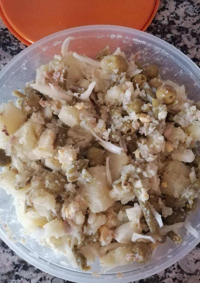 Una foto de Ensalada de habichuelas