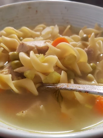 Recipe Chicken noodle soup the Delicious Makes you drool