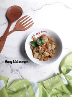 Foto resep Oseng kikil mercon