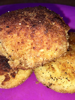 Una foto de Bolitas de papa rellenas de queso
