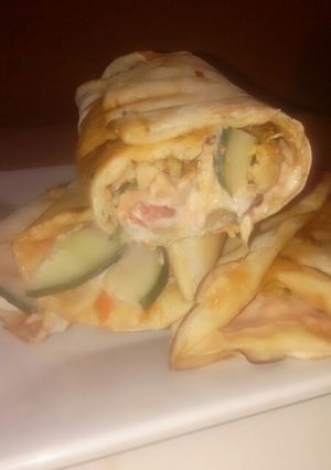 A picture of Shawarma.