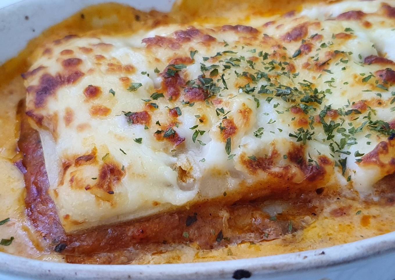 Beef lasagna