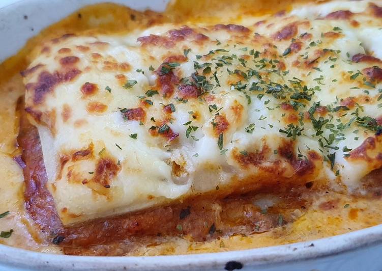 Resep Beef lasagna Enak dan Antiribet