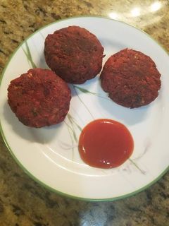 A picture of Beetroot cutlet.