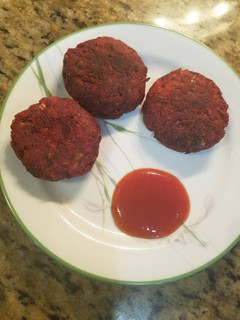 A picture of Beetroot cutlet.