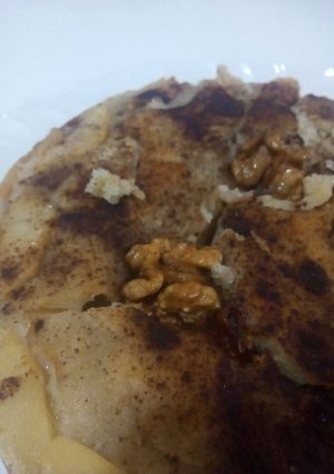 عکسی از دستور کیک سیب و گردو
