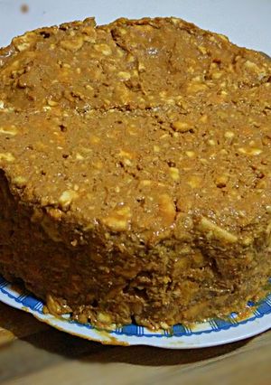 Una foto de Torta de galleta y manjar