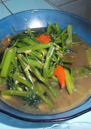 Foto resep Kangkung tumis terasi