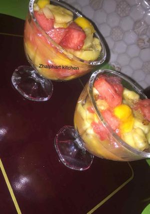 A picture of Fruit salad.