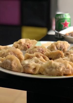 Una foto de Gyozas