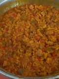 Arroz de costillas adobadas