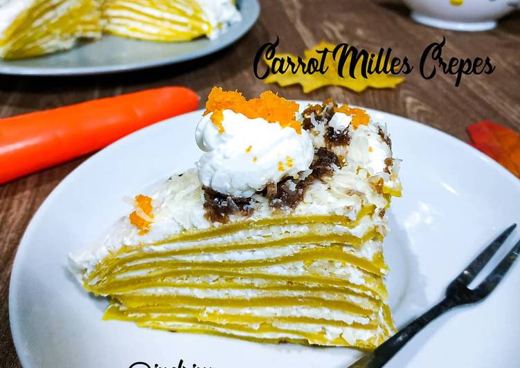 Carrot Milles Crepes