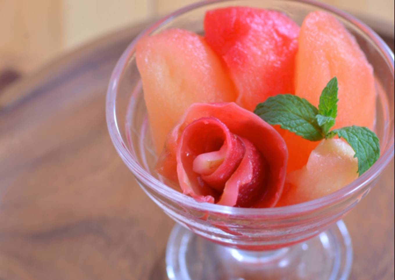 ✰Aomori Apple Compote with Pretty Rose✰