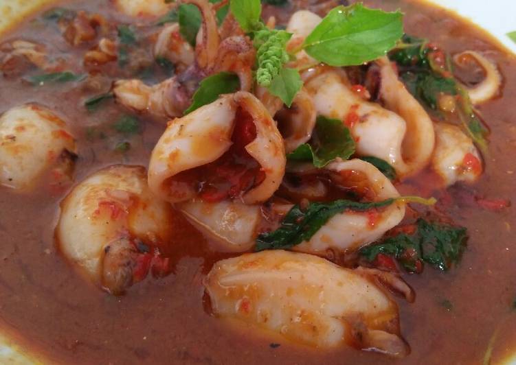 Resep Cumi saos tiram mudah dan simpel yang Bikin Ngiler