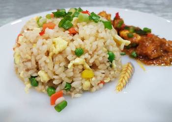 How to Recipe Appetizing Student Meal Chinese Fried Rice Tutorial