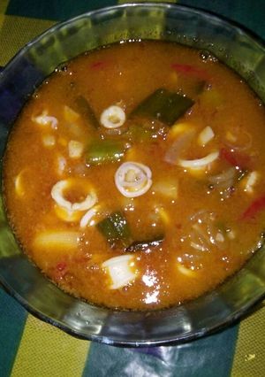 Foto resep Cumi Saos Padang Sederhana