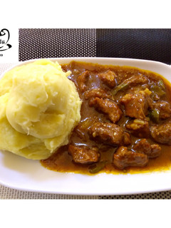 A picture of Mashed sweet potatoes.