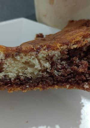 Una foto de Budín marmolado