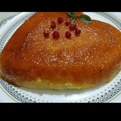 A picture of Eggless homemade cake.