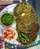 Palak Paratha (Spinach Paratha)