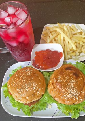 Foto resep Burger sapi