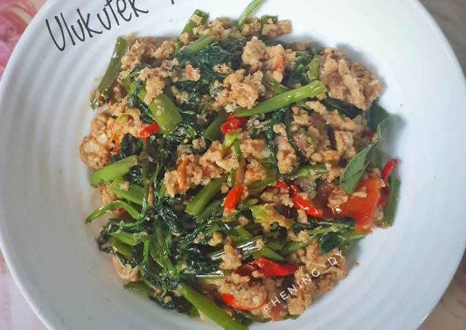 Resep Ulukutek Kangkung yang Bisa Manjain Lidah